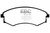 EBC 92-95 Hyundai Elantra 1.6 Ultimax2 Front Brake Pads
