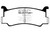 EBC 92-95 Mazda MX3 1.6 Greenstuff Rear Brake Pads