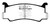 EBC DP4673R Yellowstuff Rear Brake Pads, Mazda MX3 1.6 1992-1995