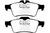 EBC DP41749R Yellowstuff Rear Brake Pads, Chevrolet Cobalt 2.0 Turbo (SS) 2008-2010