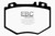 EBC 03-06 Mercedes-Benz CL600 5.5 Twin Turbo Redstuff Front Brake Pads