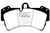 EBC 03-07 Porsche Cayenne 4.5 (350mm Rotors) Redstuff Front Brake Pads