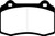 EBC DP21140 Greenstuff 2000 Rear Brake Pads, Volvo S60 2.5 Turbo R 2003-2007
