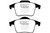 EBC 03-07 Volvo XC90 2.5 Turbo Redstuff Rear Brake Pads