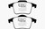 EBC DP41680R Yellowstuff Rear Brake Pads, Volvo XC90 2.5 Turbo 2003-2007