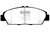 EBC DP2975 Greenstuff 2000 Front Brake Pads, Honda Prelude 2.2 1992-1996