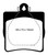 EBC DP41191R Yellowstuff Rear Brake Pads, Chrysler Crossfire 3.2 2003-2008