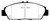 EBC 92-96 Honda Prelude 2.2 Redstuff Front Brake Pads