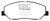 EBC DP41821R Yellowstuff Front Brake Pads, Hyundai Genesis 3.8 2008-2010