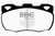 EBC DP6708 Greenstuff 6000 Elite Front Brake Pads, Land Rover Defender 1992-1997