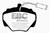 EBC DP6663 Greenstuff 6000 Elite Rear Brake Pads, Land Rover Defender 1992-1997