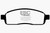 EBC DP41696/2R Yellowstuff Front Brake Pads, Ford F150 4.2 (2WD) 6 Lug 2004