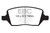 EBC DP61737 Greenstuff 6000 Elite Rear Brake Pads, Buick Terraza 3.5 FWD 2004-2005