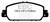 EBC DP23014 Greenstuff 2000 Front Brake Pads, Honda Accord Coupe 2.4 EX 2013+
