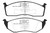 EBC 93-94 Chrysler Concorde 3.3 Ultimax2 Front Brake Pads