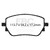 EBC DP42391R Yellowstuff Rear Brake Pads, Mercedes-Benz A220 Sedan (V177) 2.0T 2019+