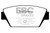 EBC DP2576 Greenstuff 2000 Rear Brake Pads, Eagle Talon 1.8 1993-1994