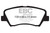 EBC DP41874R Yellowstuff Front Brake Pads, Hyundai Elantra 1.8 2013+