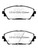 EBC DP42416R Yellowstuff Front Brake Pads, Mazda 3 (BP) 2.5L 2019+