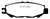 EBC 93-94 Lexus LS400 4.0 Redstuff Rear Brake Pads
