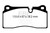 EBC 2018+ BMW M2 Competition 3.0TT Yellowstuff Rear Brake Pads