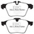 EBC DP42189R Yellowstuff Front Brake Pads, Jaguar F-Type (Cast Iron Rotors Only) 3.0 Supercharged (340) 2013+