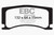 EBC 08-09 Jaguar XKR 4.2L Supercharged (Portfolio) Bluestuff Rear Brake Pads