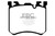 EBC 10-11 BMW X5M 4.4 Twin Turbo Bluestuff Front Brake Pads
