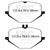 EBC DP42443R Yellowstuff Rear Brake Pads, Mercedes-Benz G63 AMG (BM463) 4.0TT 2018+