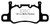 EBC 13-15 Porsche 911 (991) GT3 3.8L (Cast Iron Rotor Only) Bluestuff Rear Brake Pads