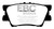 EBC DP31793C Redstuff Ceramic Rear Brake Pads, Lexus ES300h 2.5 Hybrid 2013+