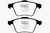 EBC 08-10 Volvo S60 2.5 Turbo T5 Redstuff Front Brake Pads