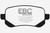 EBC DP41840R Yellowstuff Rear Brake Pads, Chrysler Town & Country 3.3 2008-2011