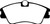 EBC DP61030 Greenstuff 6000 Elite Front Brake Pads, Volkswagen Eurovan 2.5 Solid Rotors 1993-1996