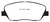 EBC DP41844R Yellowstuff Front Brake Pads, Kia Borrego 3.8 2008-2011