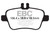 EBC DP22157 Greenstuff 2000 Rear Brake Pads, Mercedes-Benz CLA250 2.0 Turbo 2013+