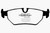 EBC 93-97 Aston Martin DB7 3.2 Supercharged Redstuff Rear Brake Pads