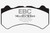 EBC DP41983R Yellowstuff Front Brake Pads, Nissan GT-R (R35) 3.8 Twin Turbo (Cast Iron Rotors) 2008-2011