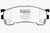 EBC DP2971 Greenstuff 2000 Front Brake Pads, Ford Probe 2.0 16v 1993-1997