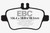 EBC DP42157R Yellowstuff Rear Brake Pads, Mercedes-Benz CLA250 2.0 Turbo 2013+