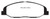 EBC 08-13 Cadillac CTS 3.0 Redstuff Front Brake Pads