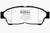 EBC DP2964 Greenstuff 2000 Front Brake Pads, Geo Prizm 1.6 1993-1997