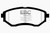 EBC DP41583R Yellowstuff Front Brake Pads, Subaru WRX 2.0T 2016-2021