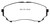 EBC 08-13 Cadillac CTS 3.6 (315mm Rear Rotors) Redstuff Front Brake Pads