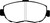 EBC DP21223 Greenstuff 2000 Front Brake Pads, Lexus GS300 3.0 1993-1997