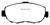 EBC DP31223C Redstuff Ceramic Front Brake Pads, Lexus GS300 3.0 1993-1997