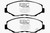 EBC 13-15 Acura ILX 1.5 Hybrid Redstuff Front Brake Pads