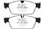 EBC DP62156 Greenstuff 6000 Elite Front Brake Pads, Mercedes-Benz GL350 3.0 TD AMG Package 2013-2016