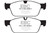 EBC DP42156R Yellowstuff Front Brake Pads, Mercedes-Benz GL350 3.0 TD AMG Package 2013-2016
