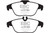 EBC 13-16 Mercedes-Benz GLK250 2.1 Twin TD Redstuff Rear Brake Pads